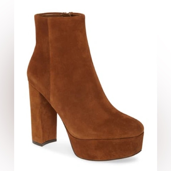 Vince Camuto Brown Ankle Boots - Picture 1 of 7